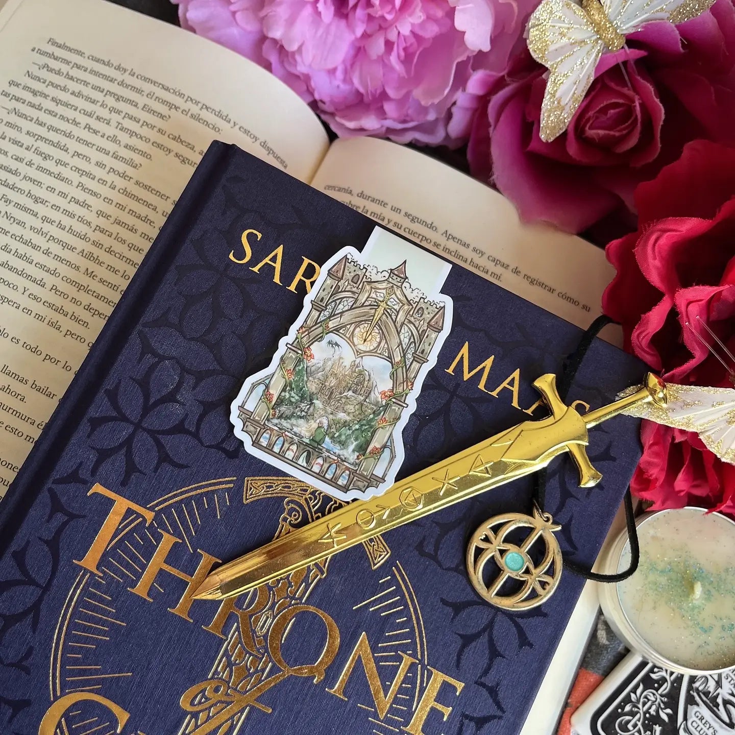 Terrasen Portal - Magnetiskt bokmärke.