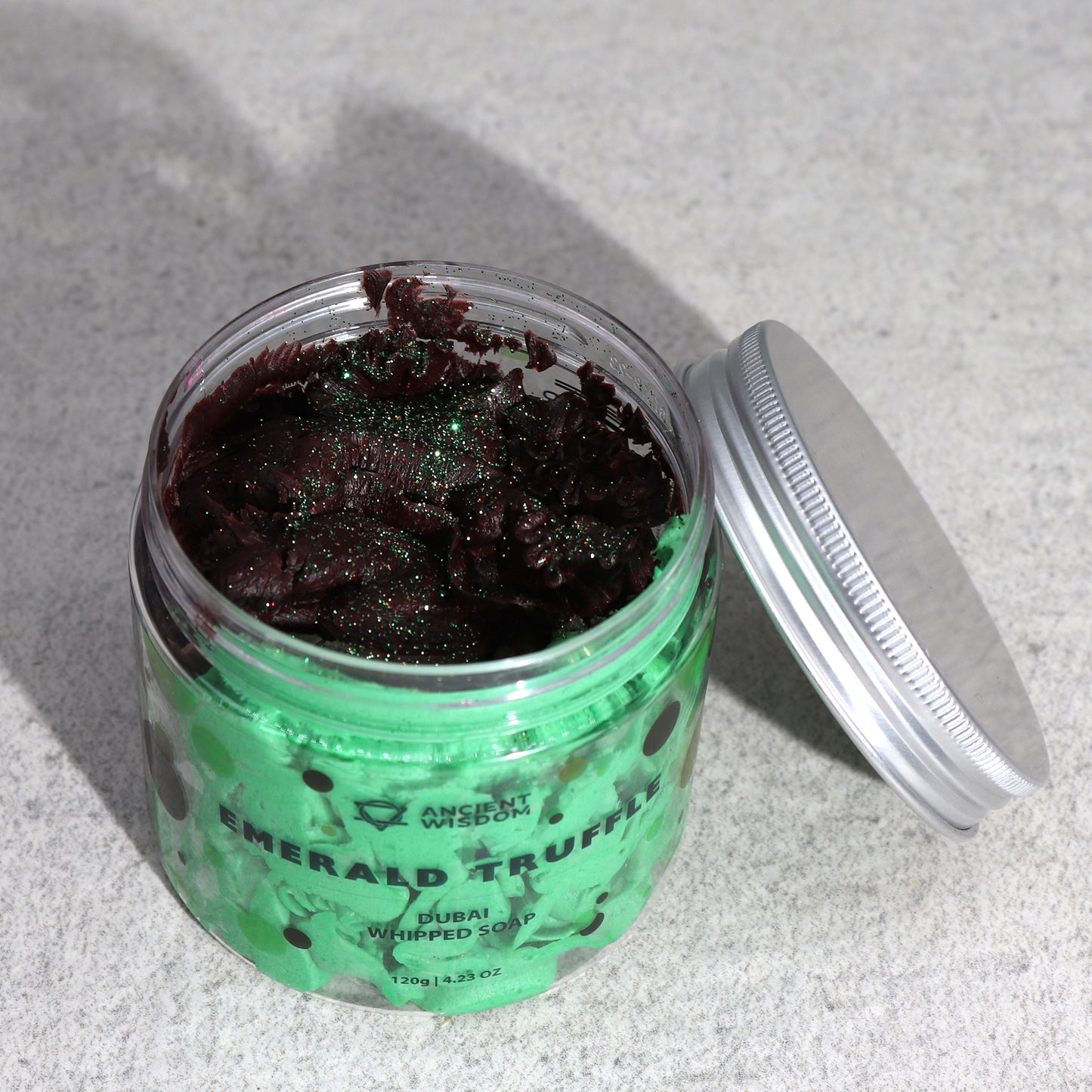 Dubai Whipped Soap - Emerald Truffle