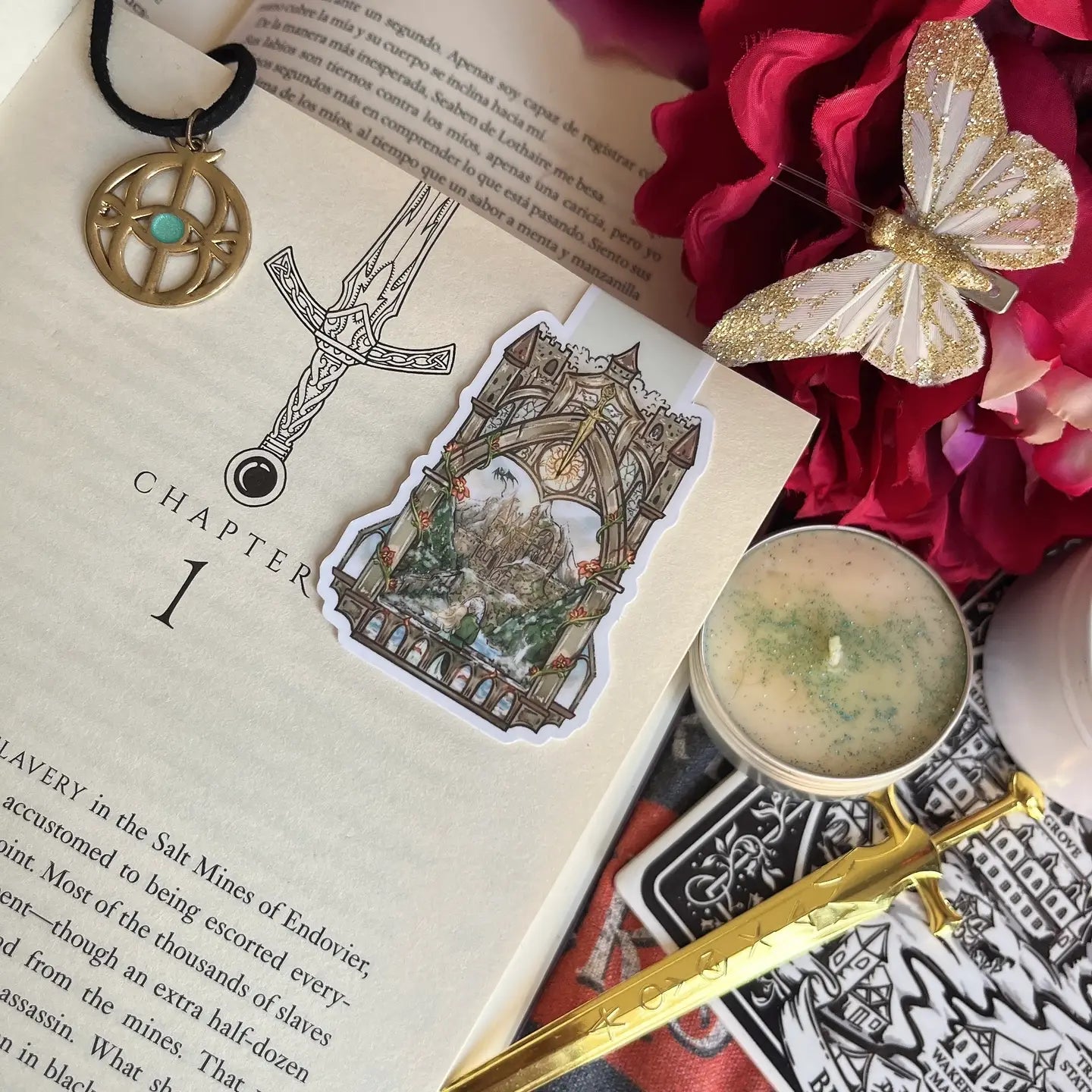 Terrasen Portal - Magnetiskt bokmärke.