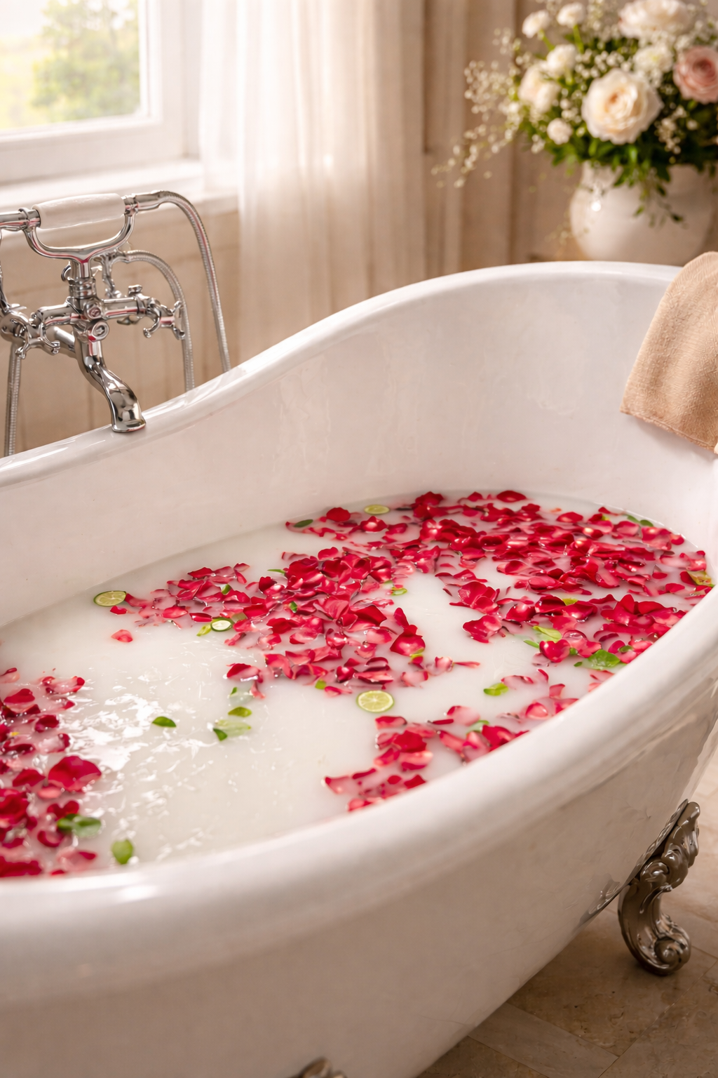 Red Roses – Soap Flowers (9-pack)