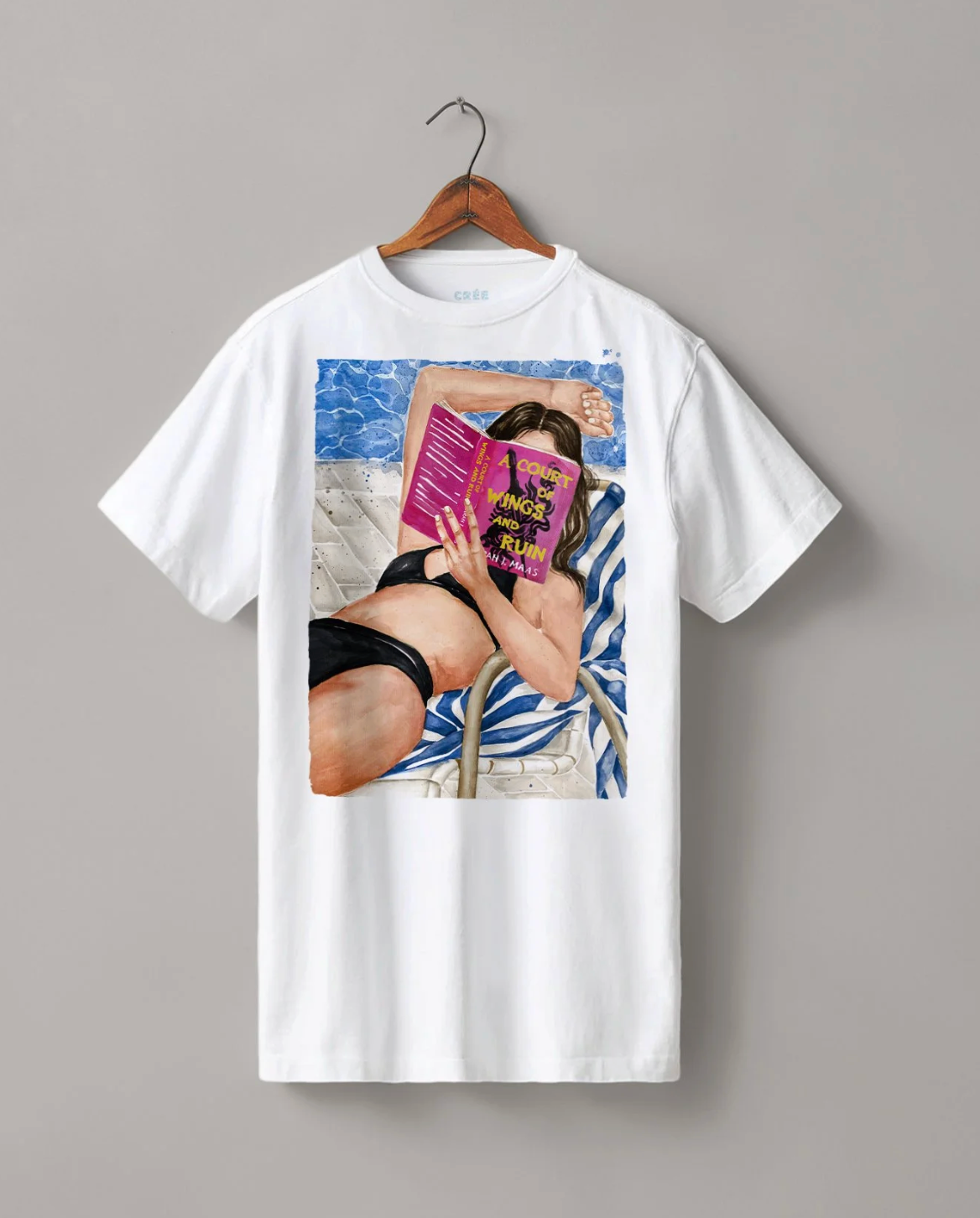 Bookish Heavyweight Boyfriend fit t-shirt FÖRBESTÄLLNING