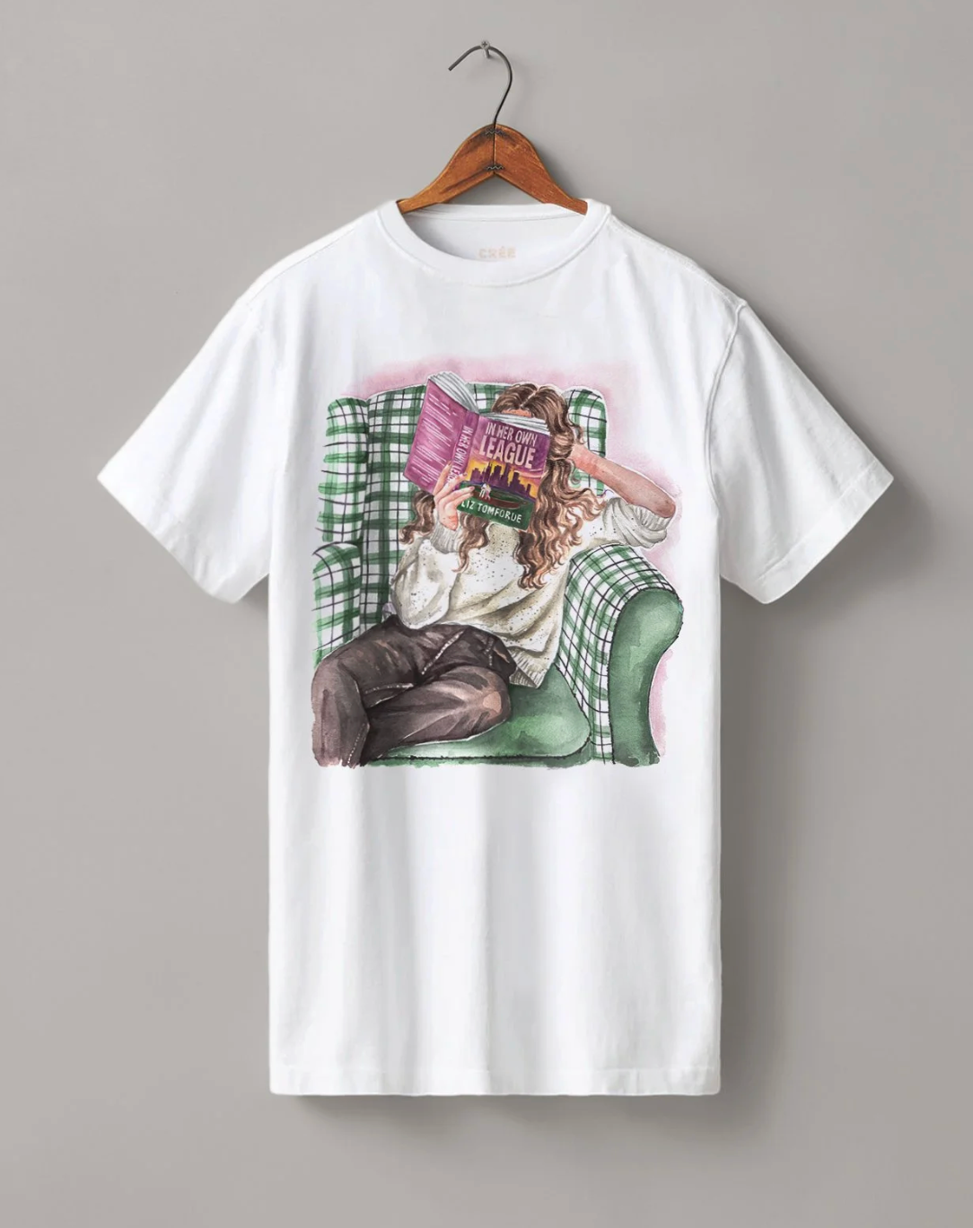 Bookish Heavyweight Boyfriend fit t-shirt FÖRBESTÄLLNING