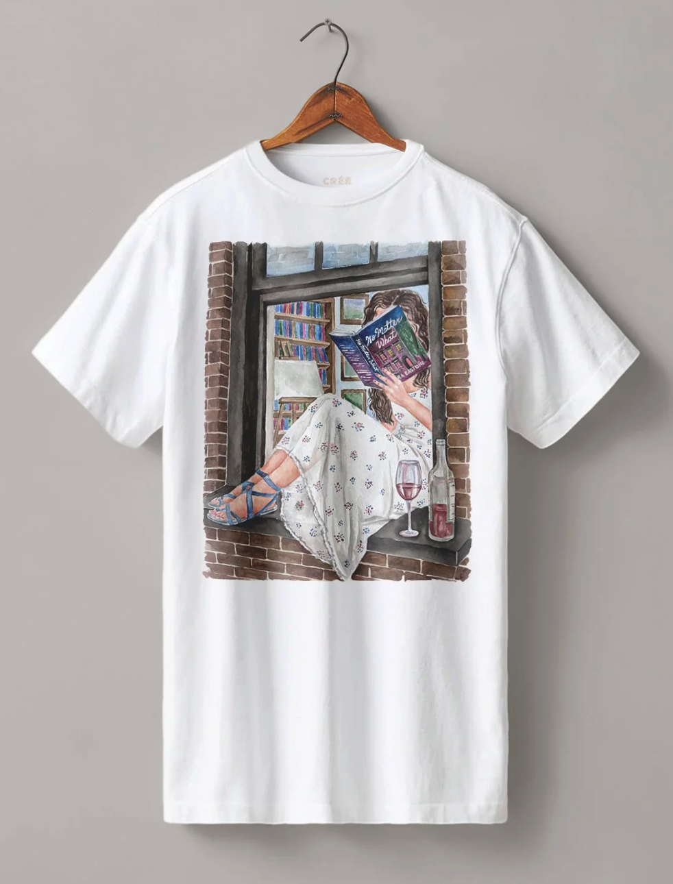 Bookish Heavyweight Boyfriend fit t-shirt FÖRBESTÄLLNING