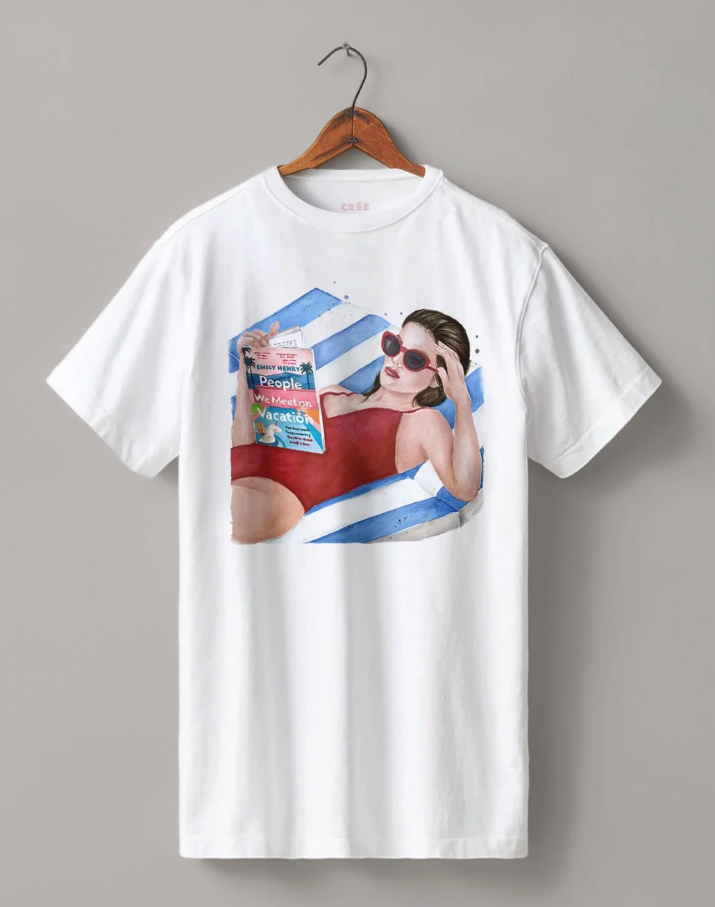 Bookish Heavyweight Boyfriend fit t-shirt FÖRBESTÄLLNING