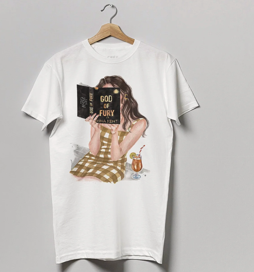 Bookish Heavyweight Boyfriend fit t-shirt FÖRBESTÄLLNING