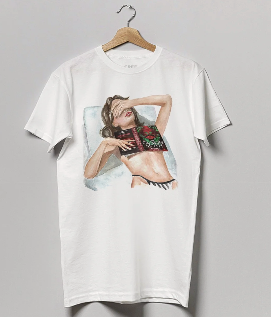 Bookish Heavyweight Boyfriend fit t-shirt FÖRBESTÄLLNING