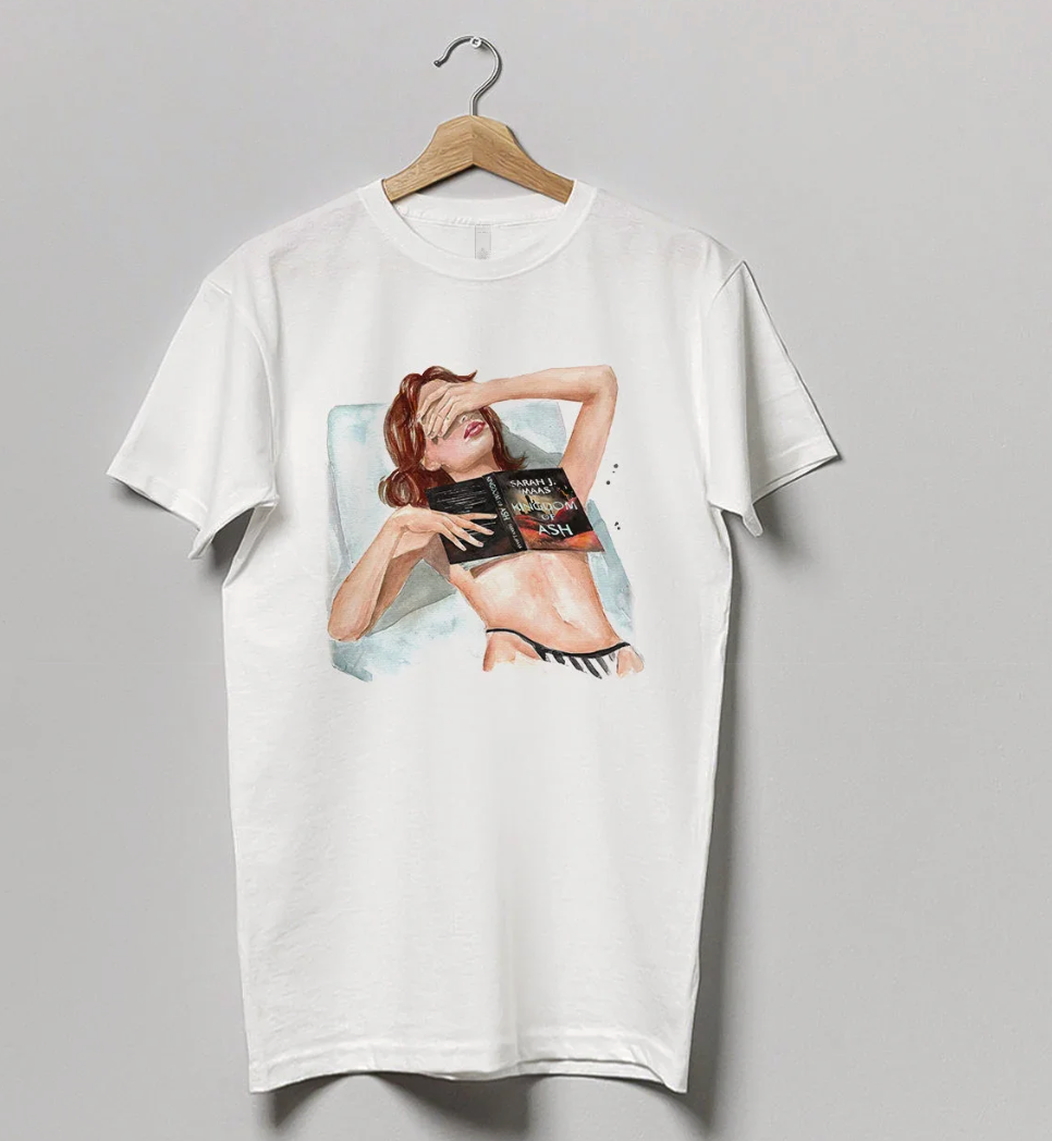 Bookish Heavyweight Boyfriend fit t-shirt FÖRBESTÄLLNING