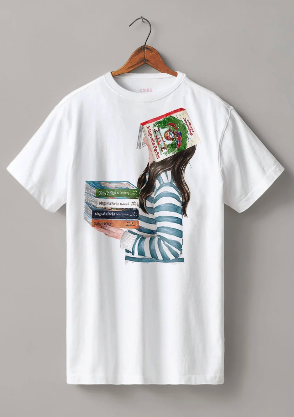 Bookish Heavyweight Boyfriend fit t-shirt FÖRBESTÄLLNING