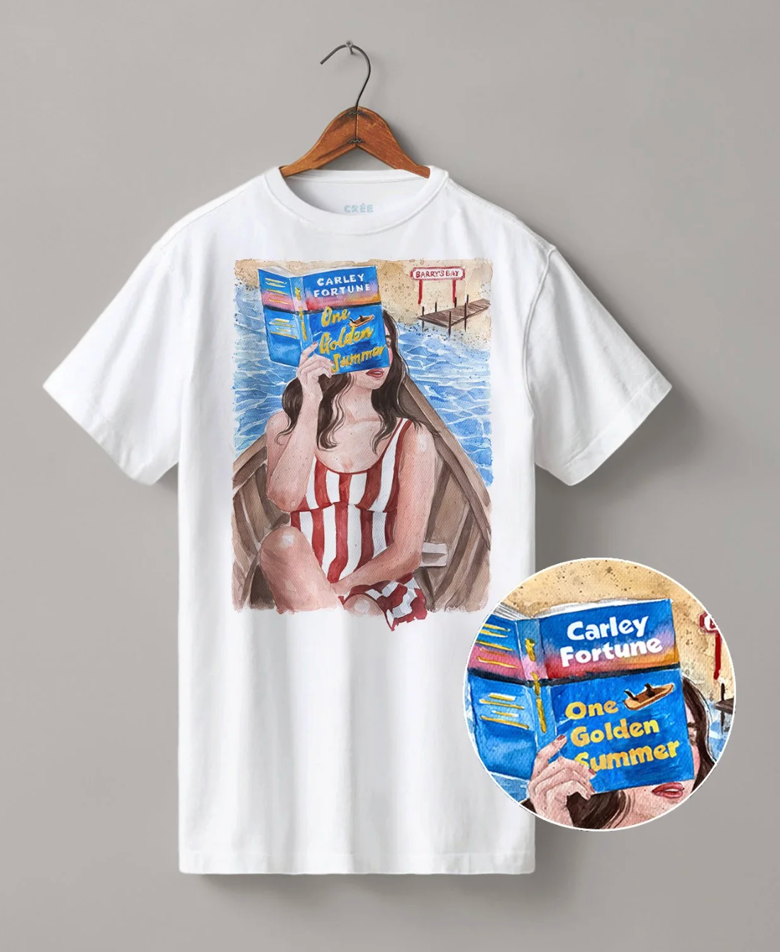 Bookish Heavyweight Boyfriend fit t-shirt FÖRBESTÄLLNING
