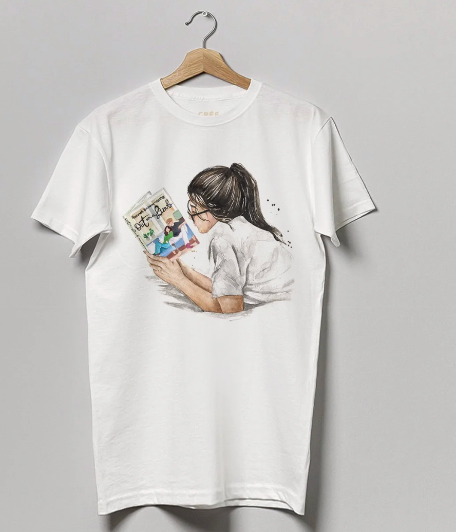 Bookish Heavyweight Boyfriend fit t-shirt FÖRBESTÄLLNING