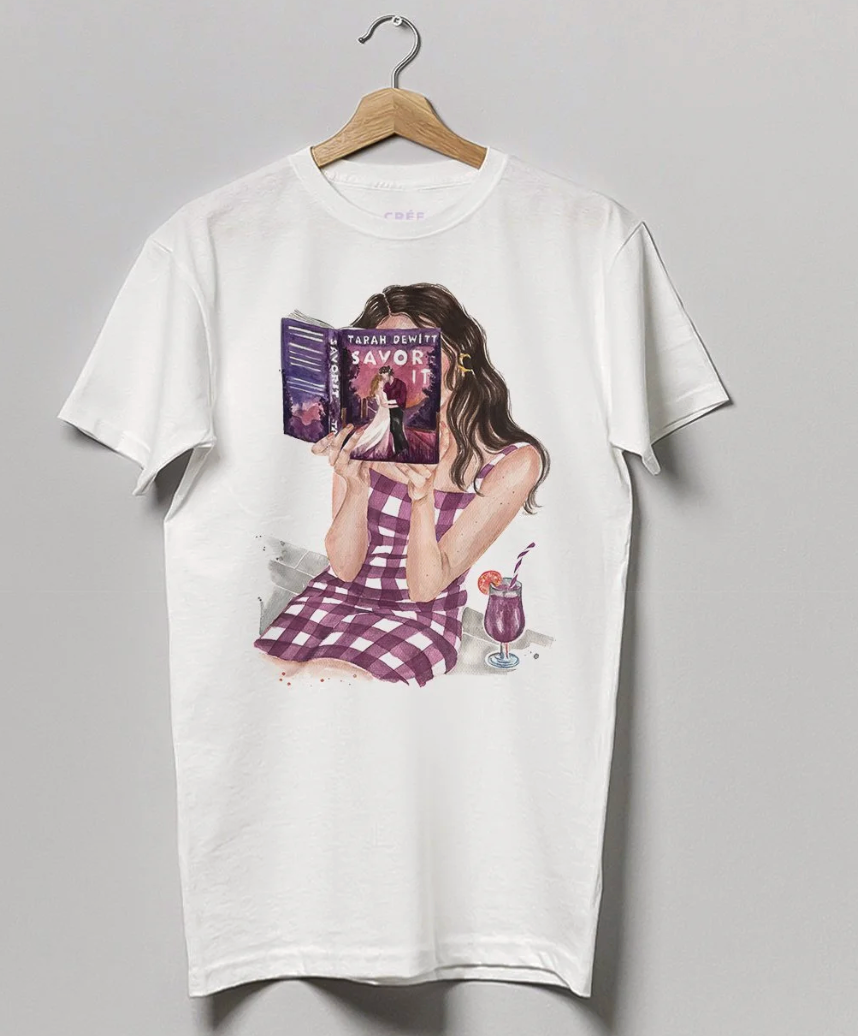 Bookish Heavyweight Boyfriend fit t-shirt FÖRBESTÄLLNING