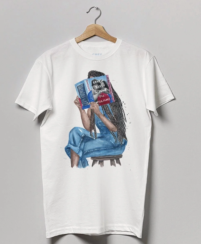 Bookish Heavyweight Boyfriend fit t-shirt FÖRBESTÄLLNING