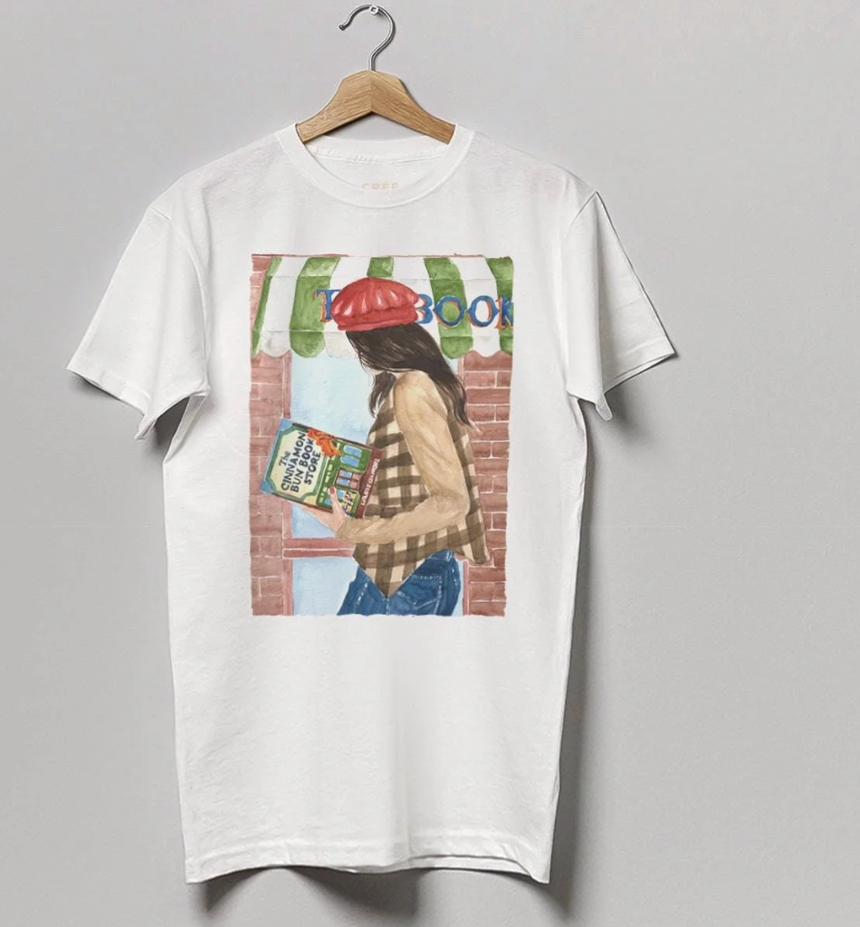 Bookish Heavyweight Boyfriend fit t-shirt FÖRBESTÄLLNING
