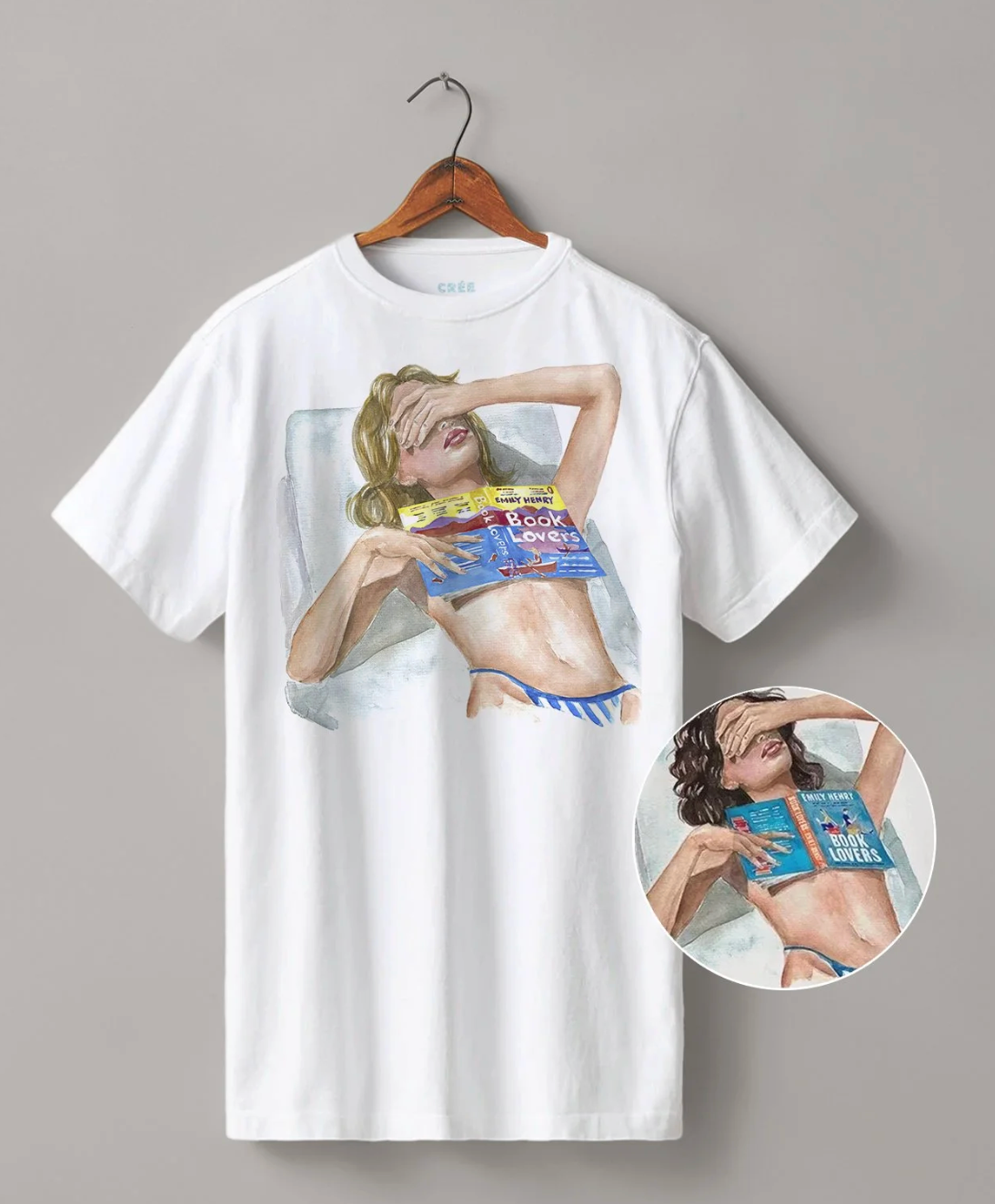 Bookish Heavyweight Boyfriend fit t-shirt FÖRBESTÄLLNING