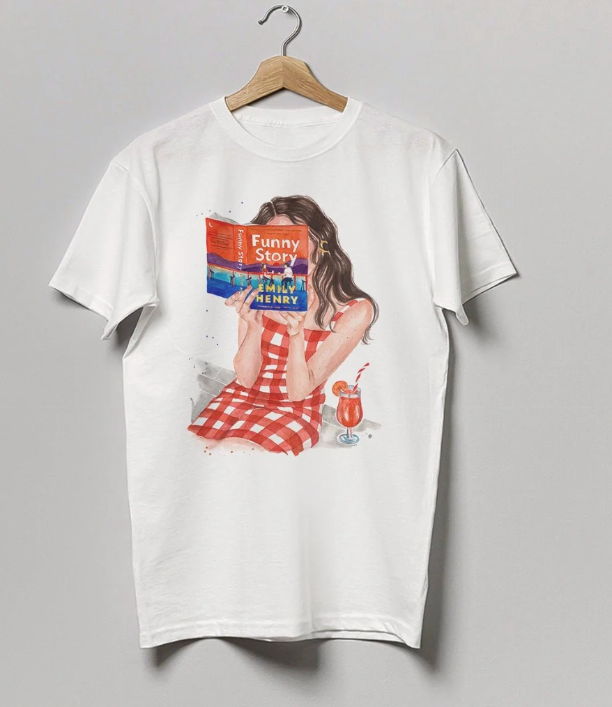 Bookish Heavyweight Boyfriend fit t-shirt FÖRBESTÄLLNING
