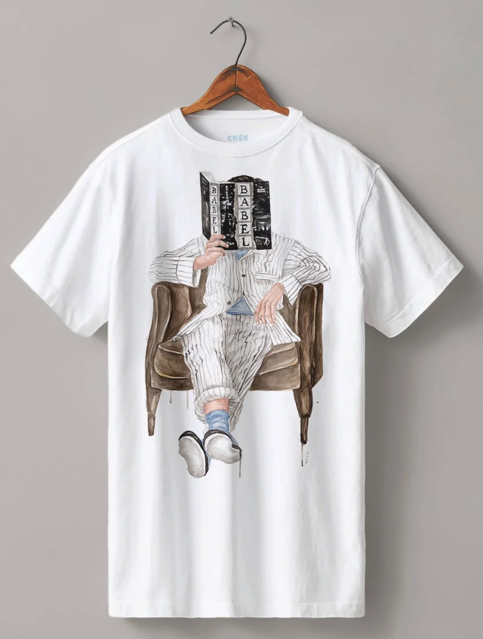 Bookish Heavyweight Boyfriend fit t-shirt FÖRBESTÄLLNING