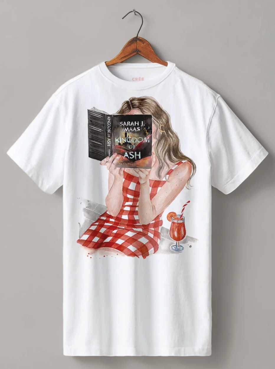 Bookish Heavyweight Boyfriend fit t-shirt FÖRBESTÄLLNING