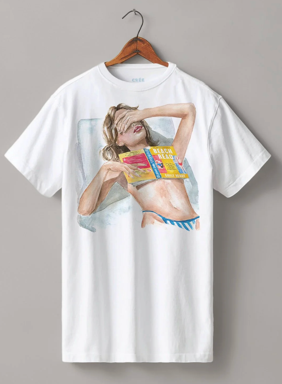 Bookish Heavyweight Boyfriend fit t-shirt FÖRBESTÄLLNING