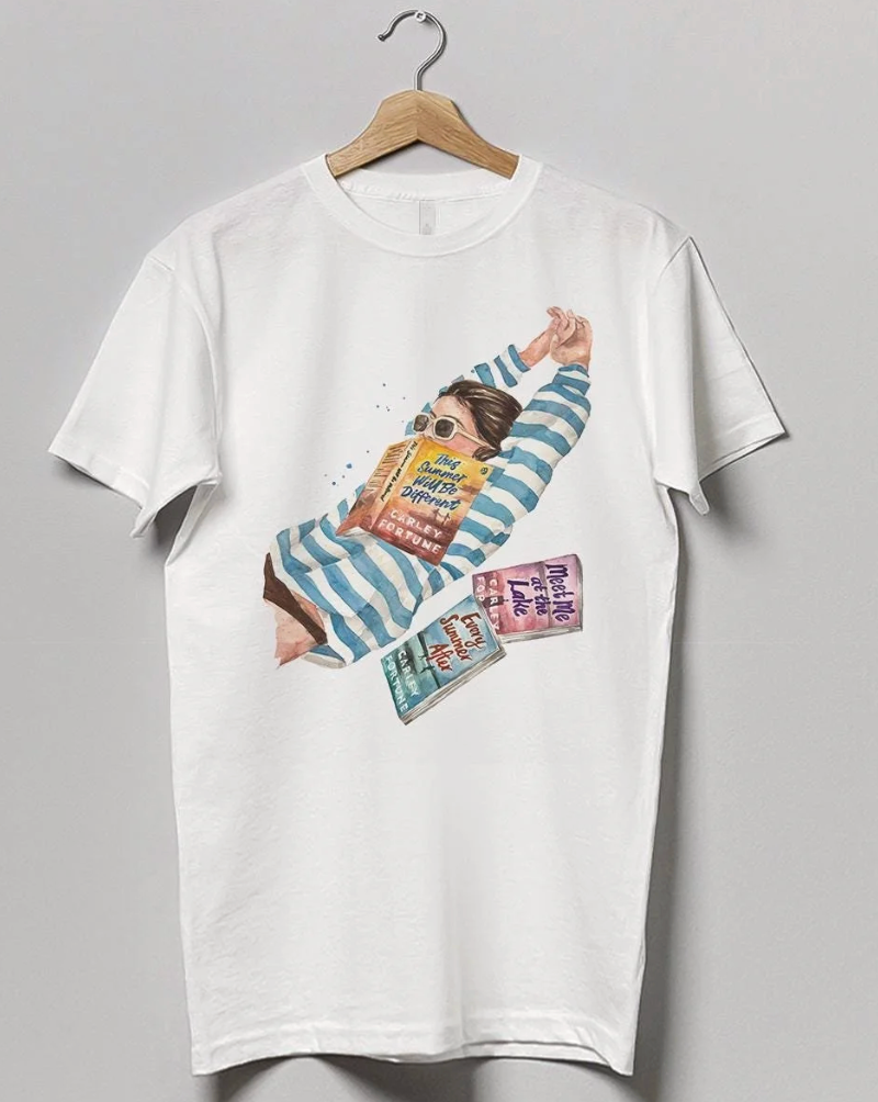 Bookish Heavyweight Boyfriend fit t-shirt FÖRBESTÄLLNING