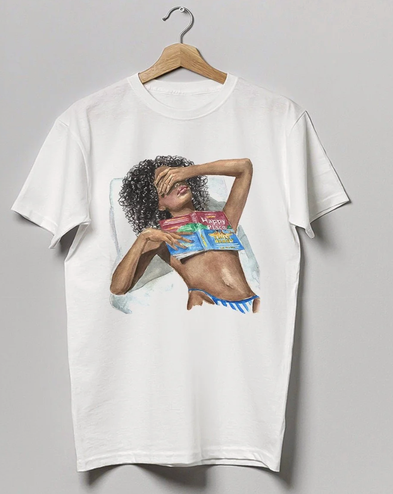 Bookish Heavyweight Boyfriend fit t-shirt FÖRBESTÄLLNING