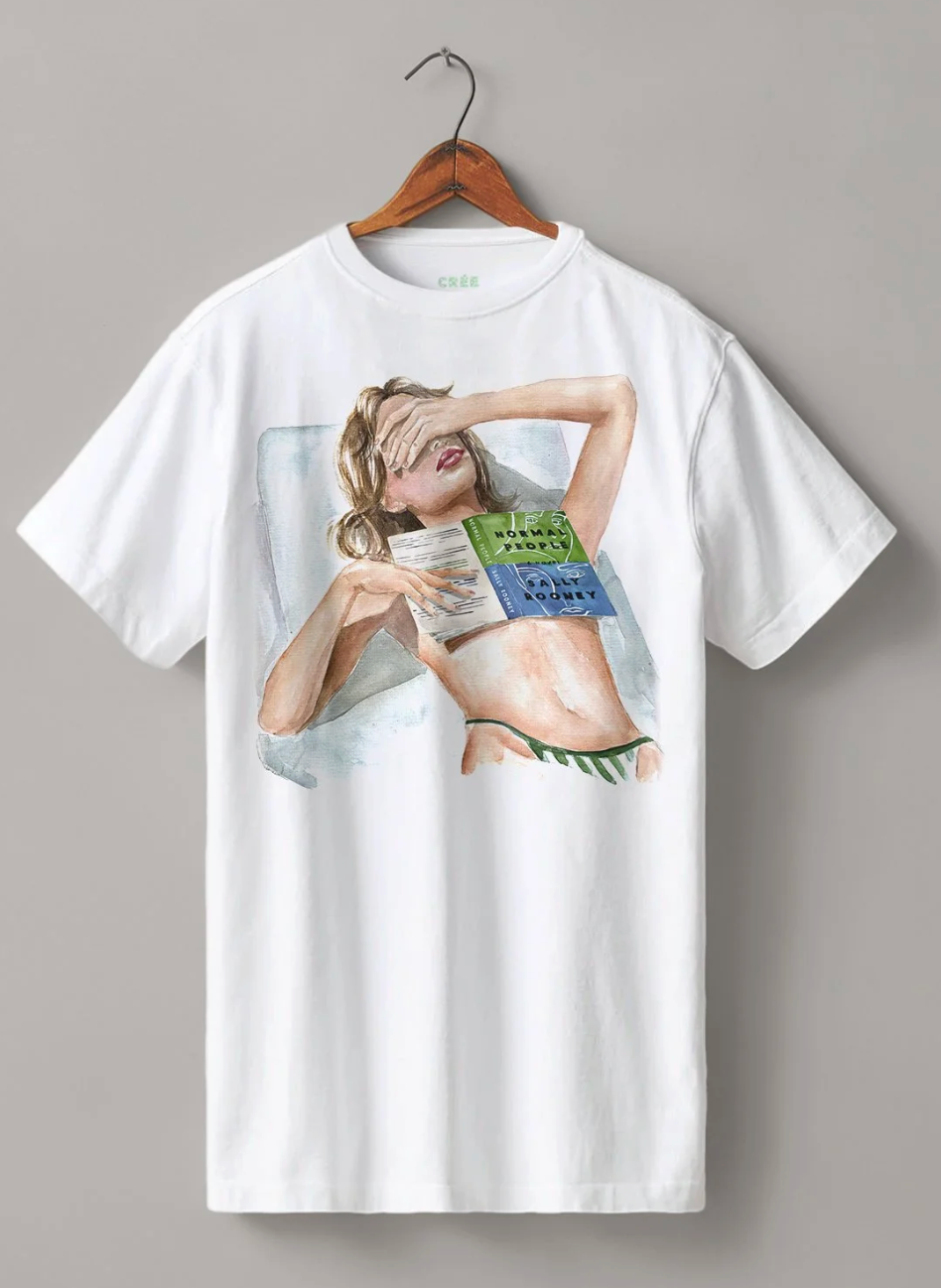 Bookish Heavyweight Boyfriend fit t-shirt FÖRBESTÄLLNING