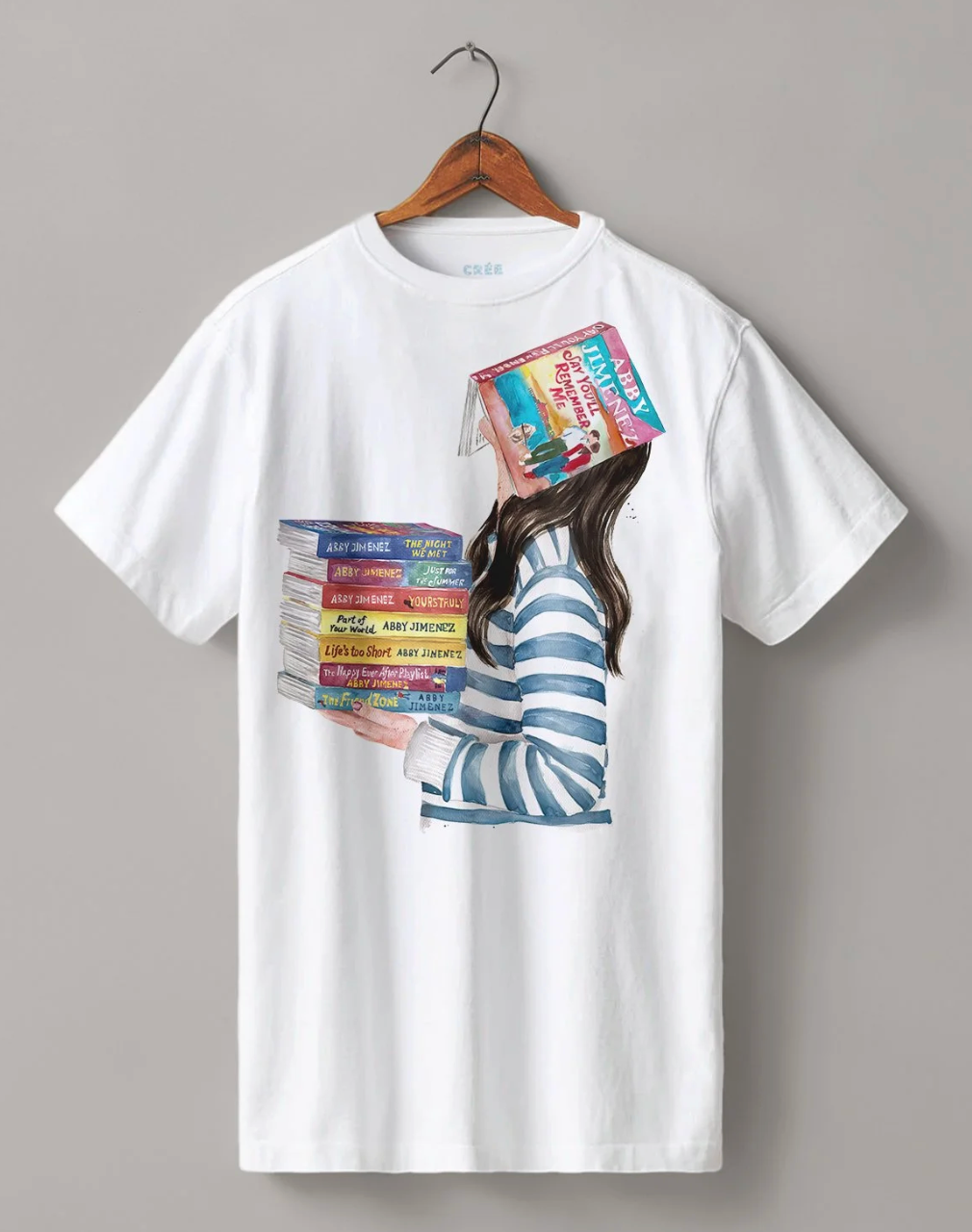 Bookish Heavyweight Boyfriend fit t-shirt FÖRBESTÄLLNING
