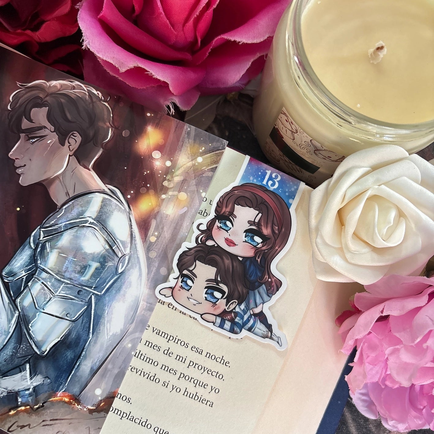 Shannon Lynch & Johnny Kavanagh Binding 13 - magnetiskt bokmärke