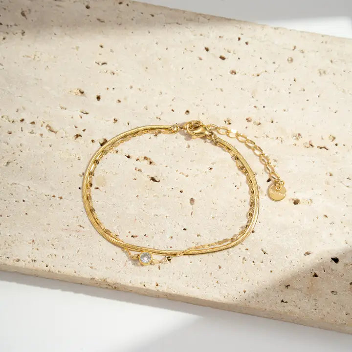 Noelle Double Bracelet