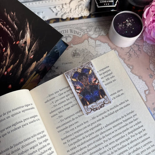 Xaden tarotkort med glittereffekt - Magnetiskt bokmärke